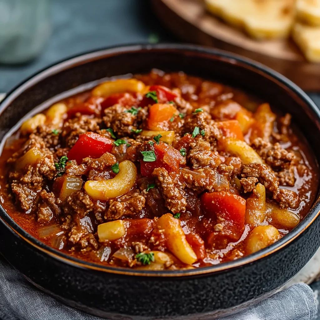 OLD FASHIONED GOULASH