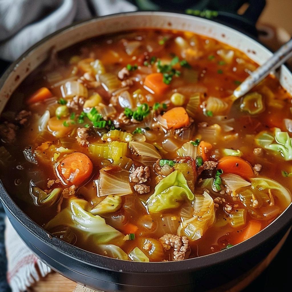 Homemade Cabbage Soup