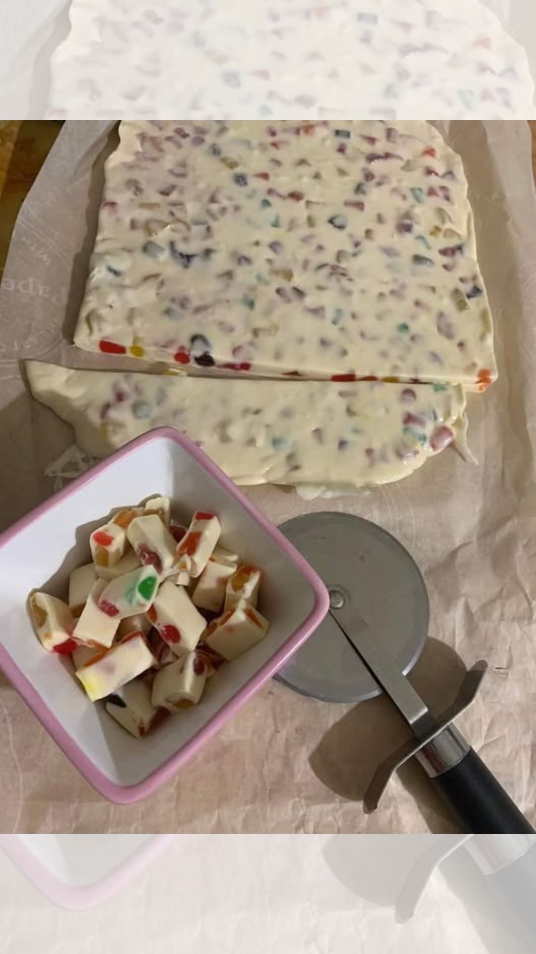 4 Ingredient Nougat Bars