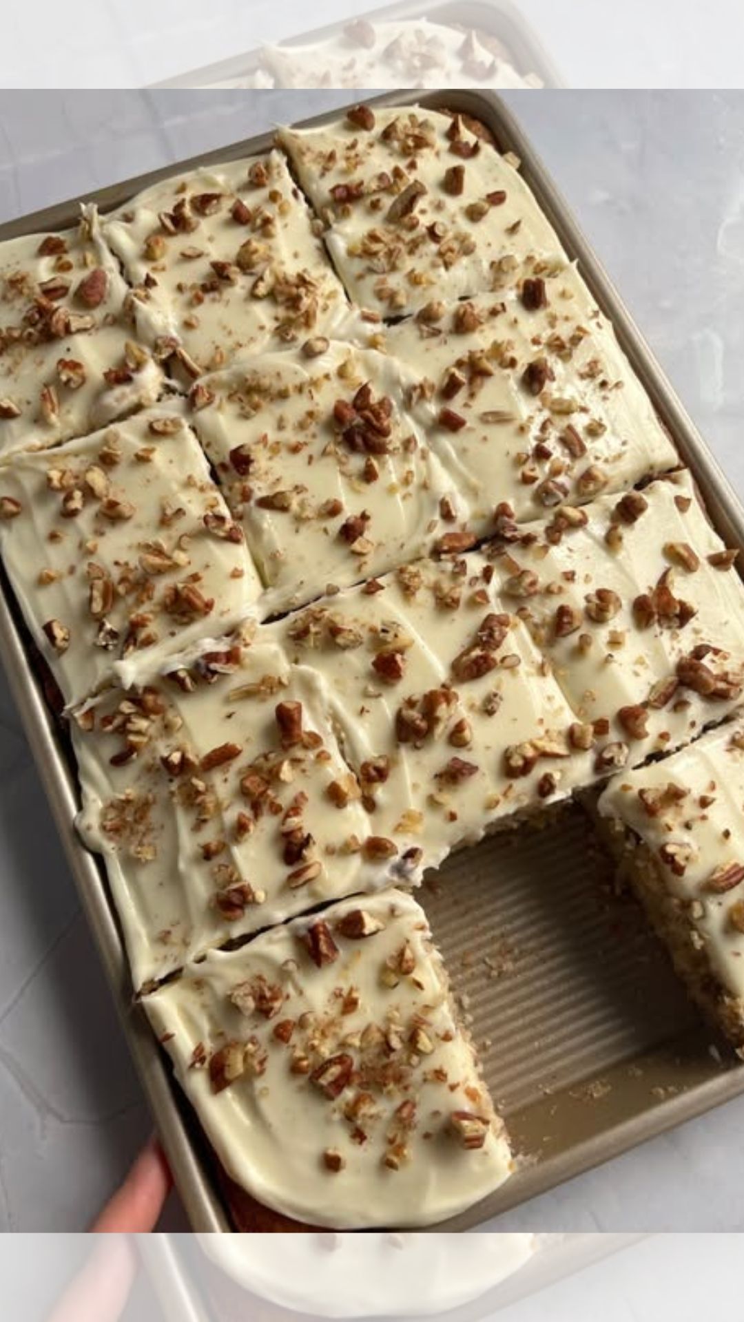 Hummingbird Sheet Cake
