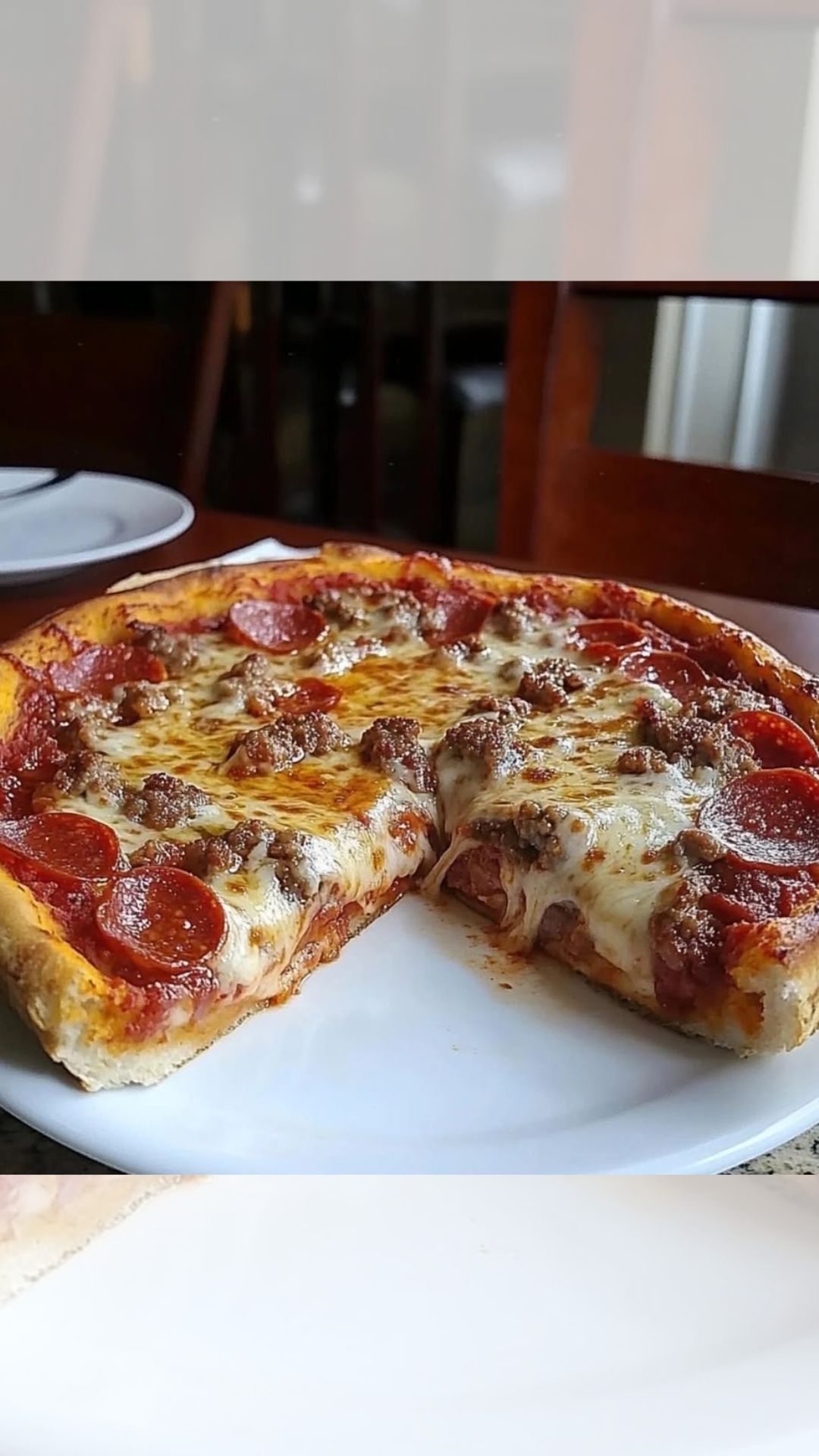 CHICAGO STYLE DEEP DISH PIZZA