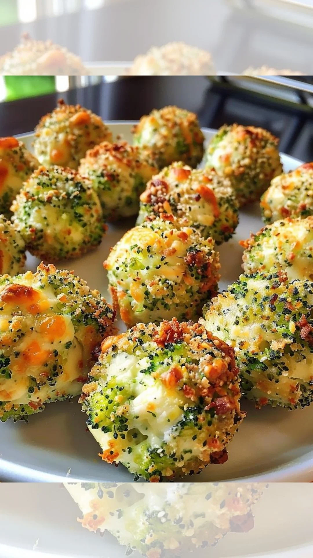 Baked Broccoli Cheese Balls