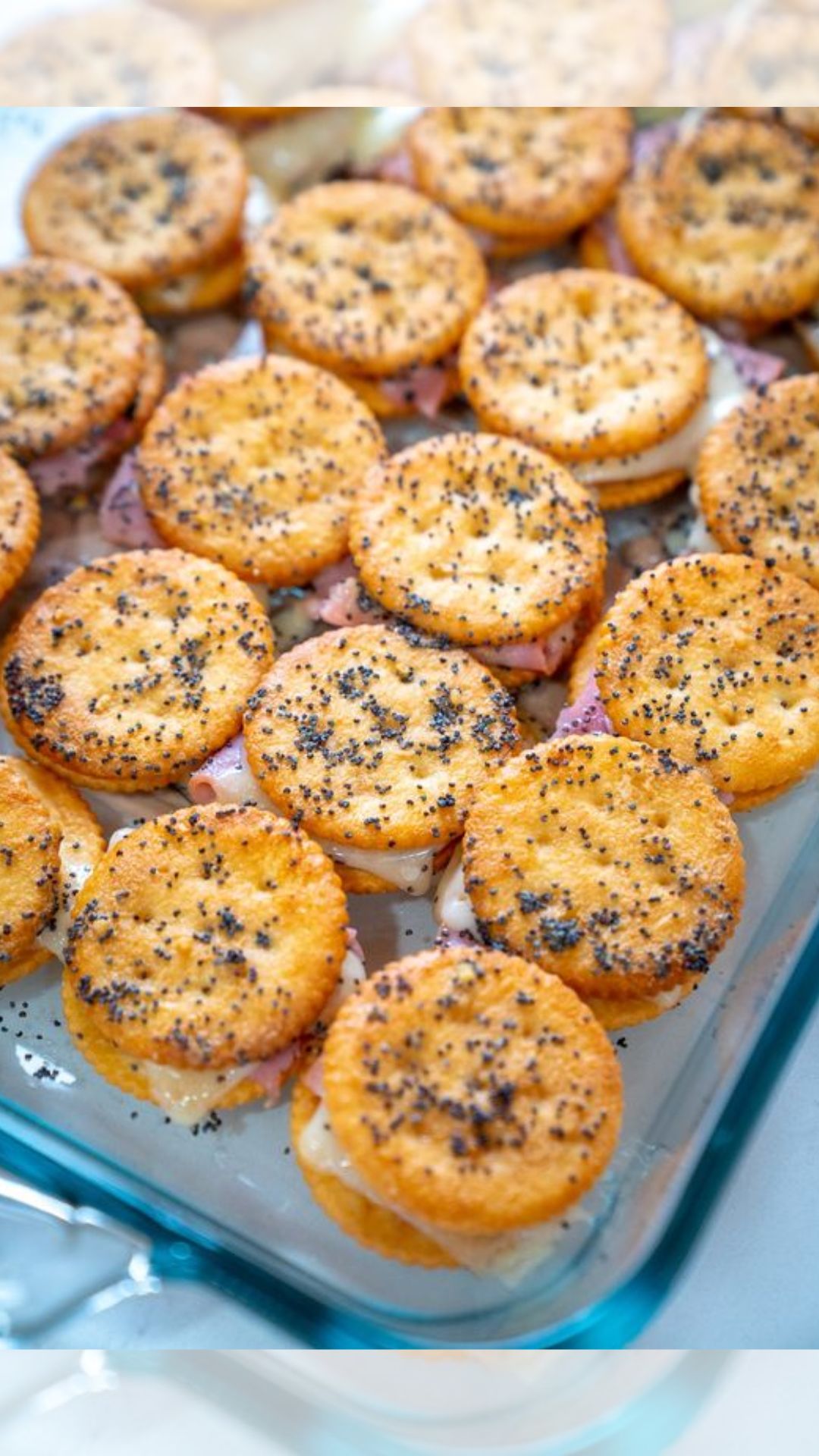 Ritz Cracker Party Sandwiches