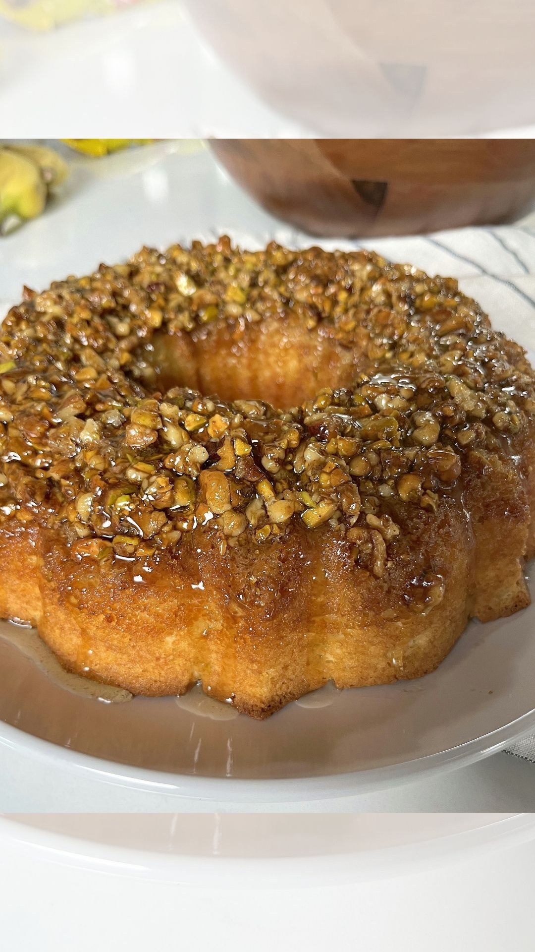 Baklava Bundt Cake
