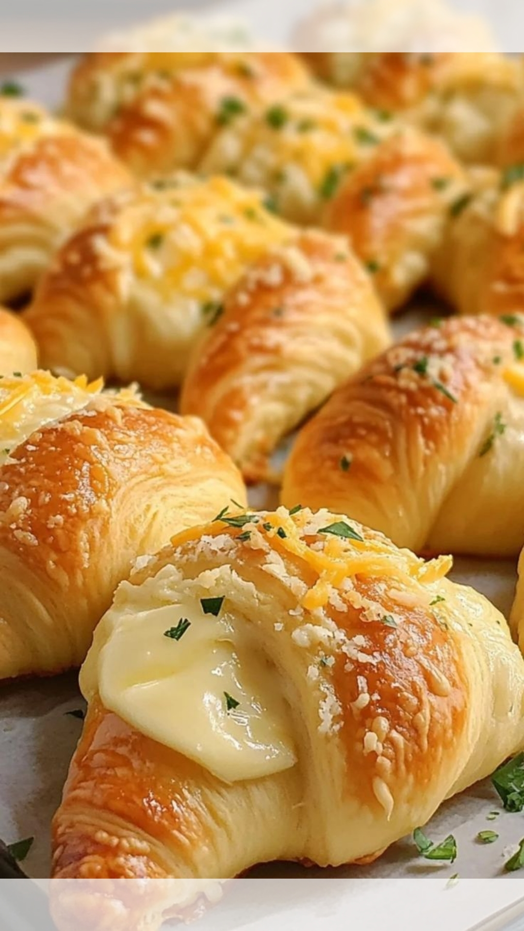 Cheesy Garlic Crescent Rolls