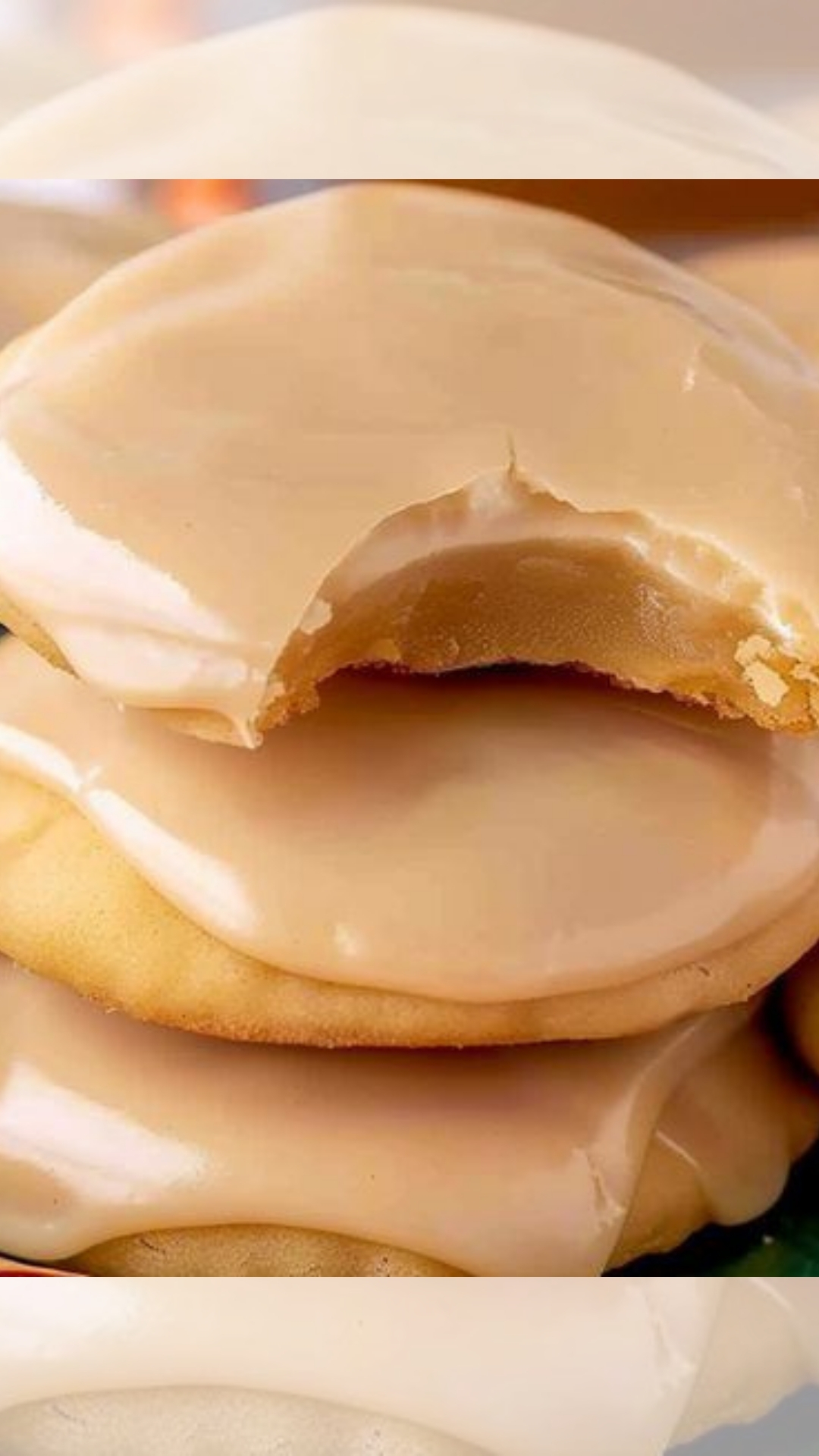 Maple Cookies With Maple Icing