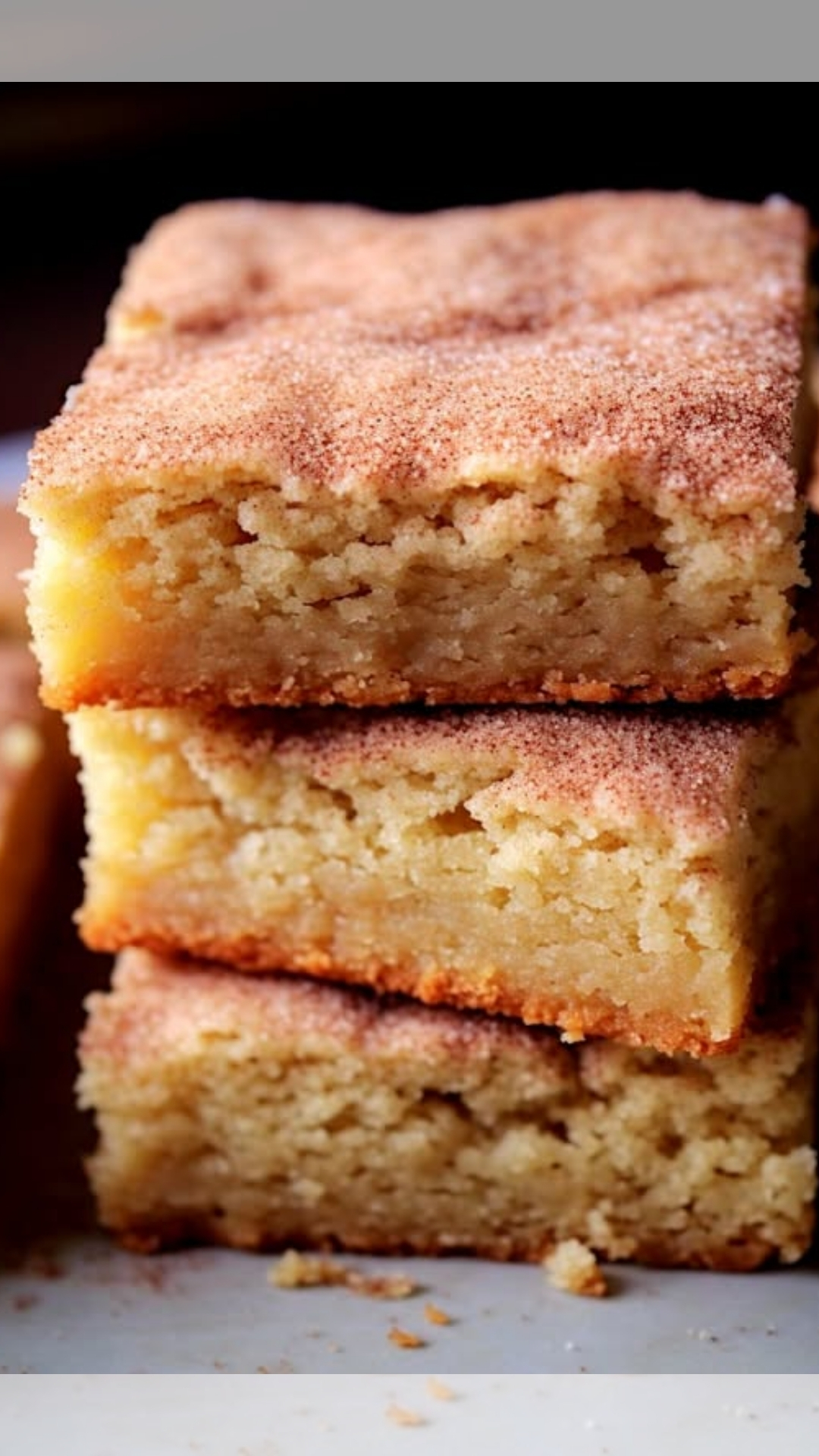 Snickerdoodle Cookie Bars