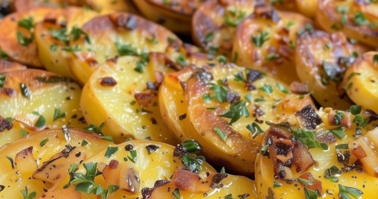 SLICED BAKED POTATOES
