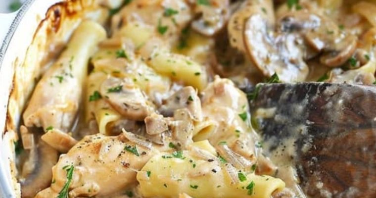 CHICKEN MARSALA CASSEROLE