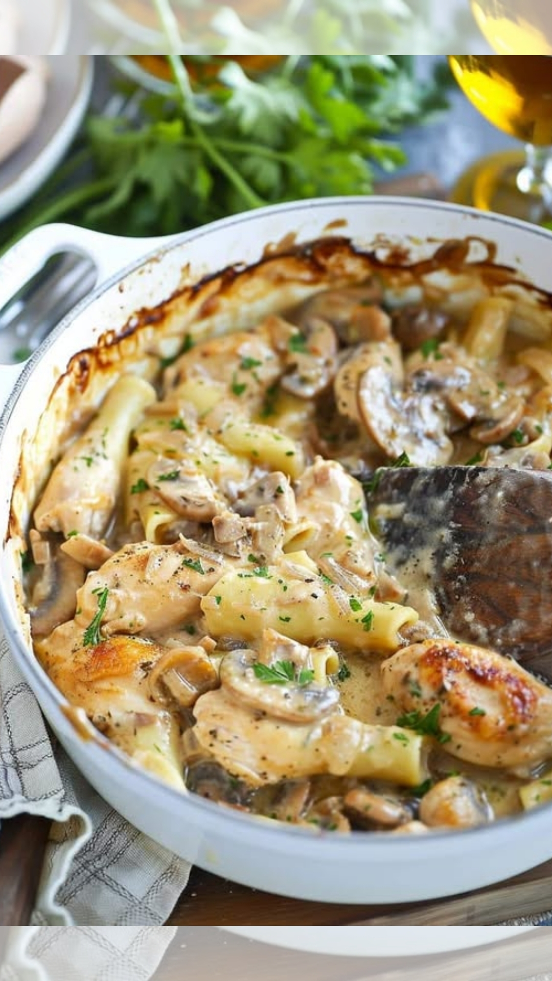 CHICKEN MARSALA CASSEROLE