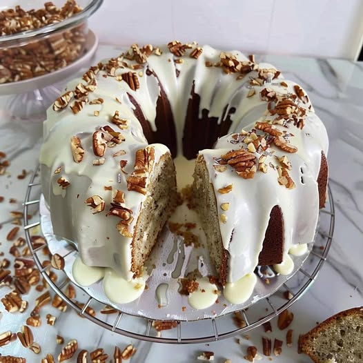 Butter Pecan Pound Cake