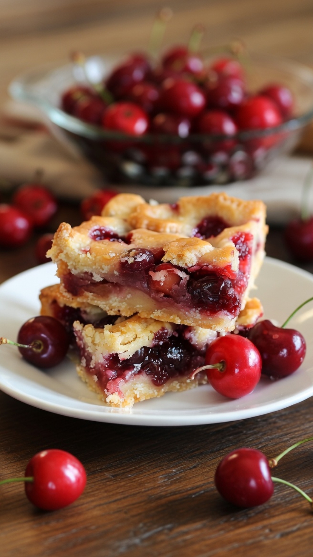 Christmas Cherry Bars