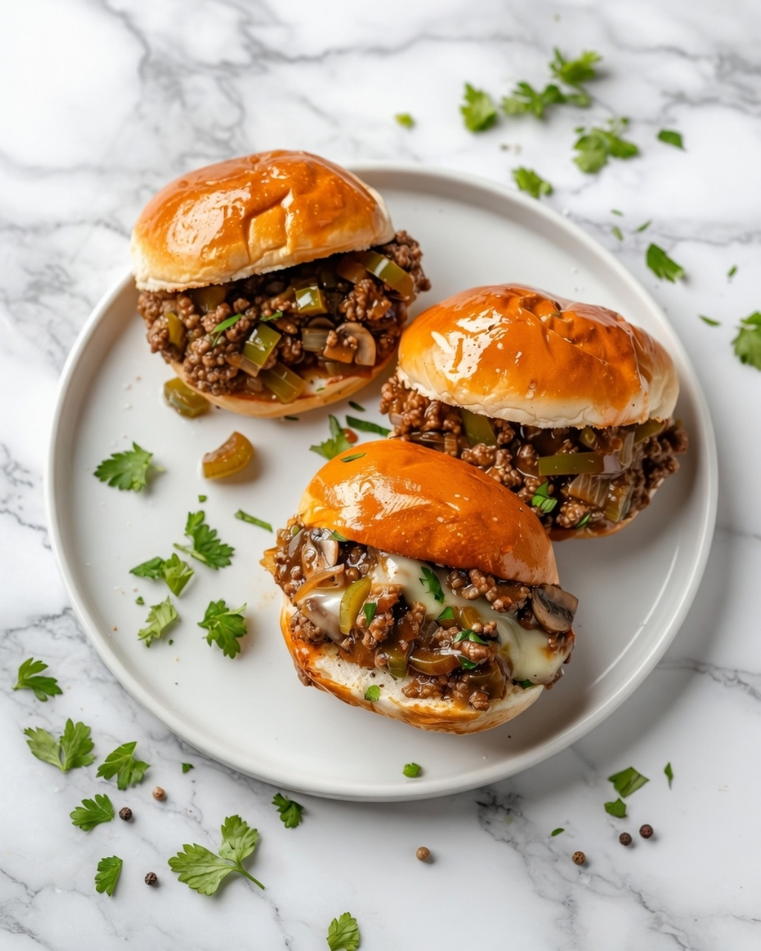Philly Cheese Steak Sloppy Joes