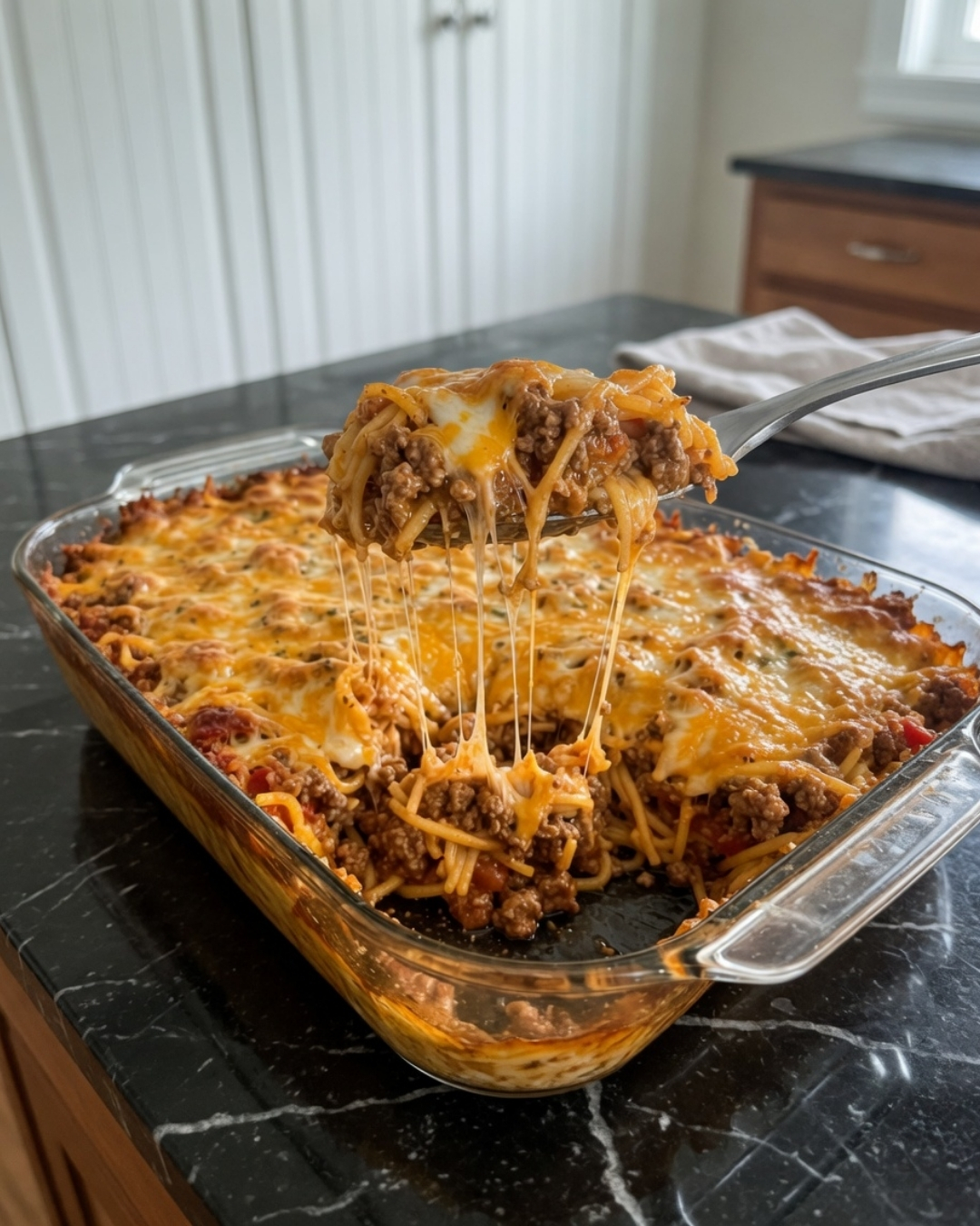 MILLION DOLLAR SPAGHETTI CASSEROLE