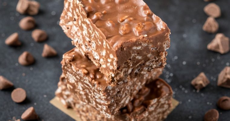 No Bake Homemade Crunch Bars