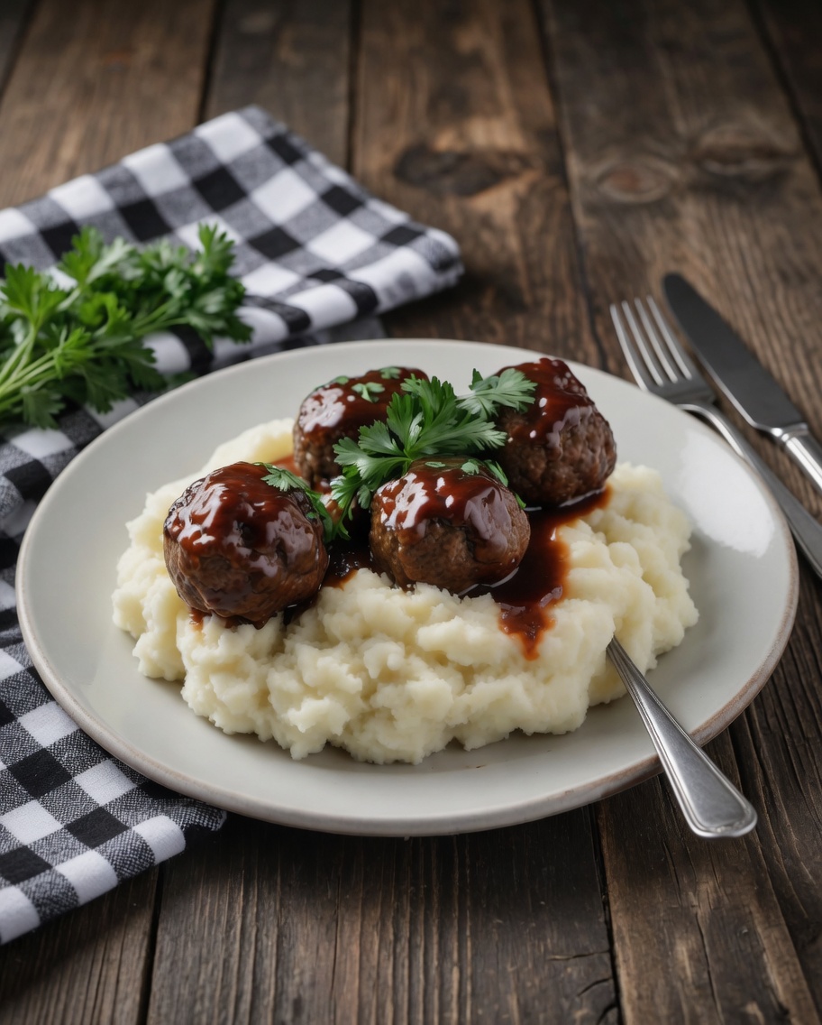 Slow Cooker Salisbury Steak