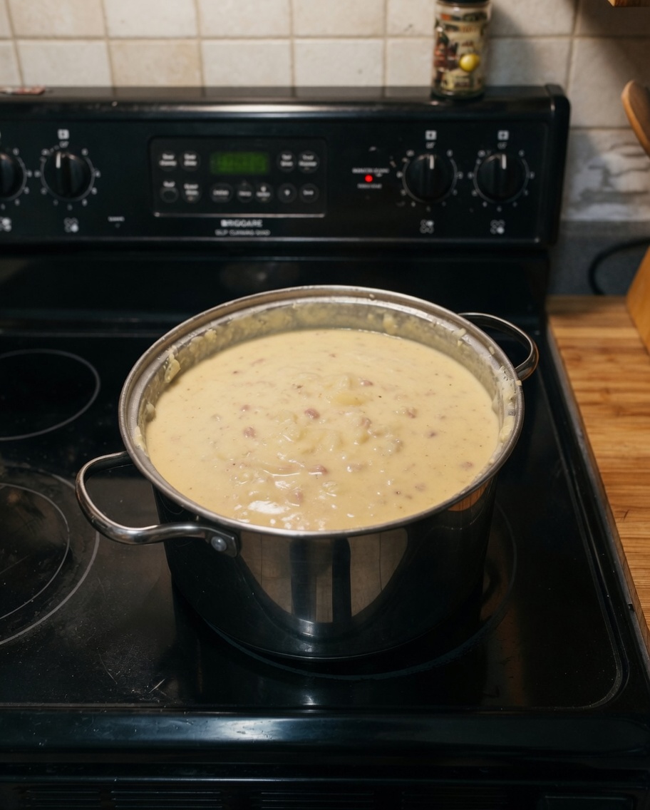 GRANDMA’S HOMEMADE POTATO SOUP
