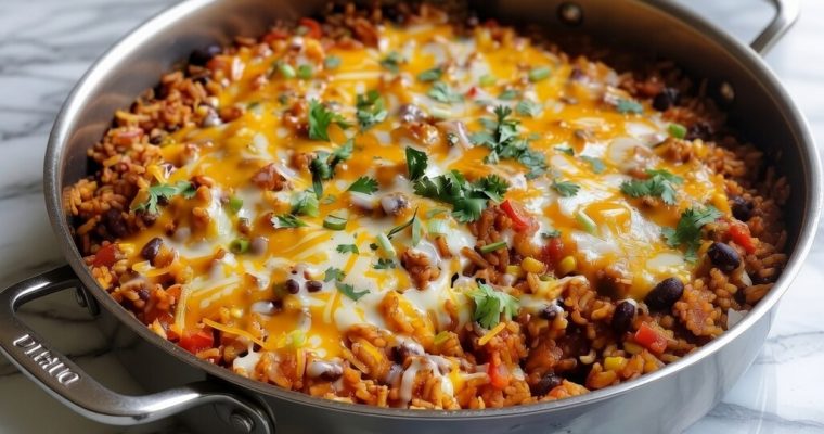 ONE POT MEXICAN RICE CASSEROLE