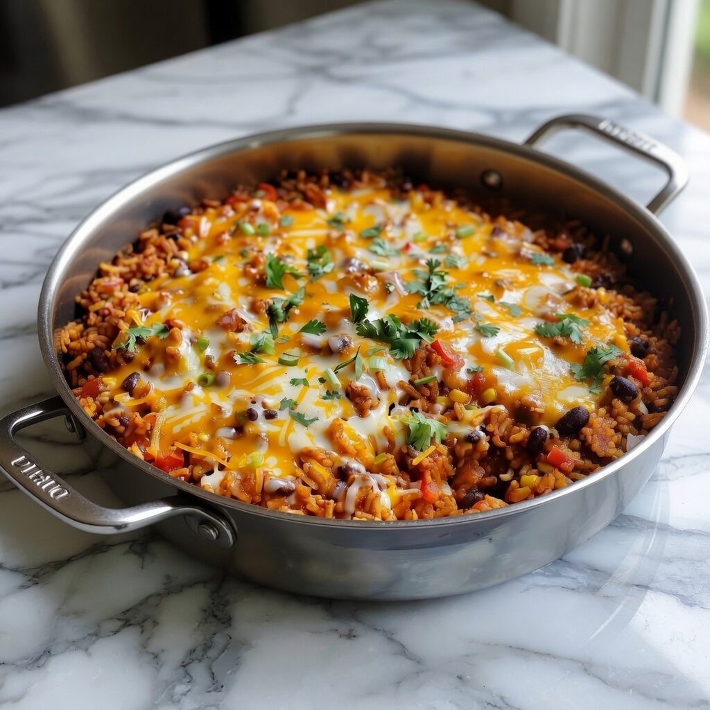 ONE POT MEXICAN RICE CASSEROLE