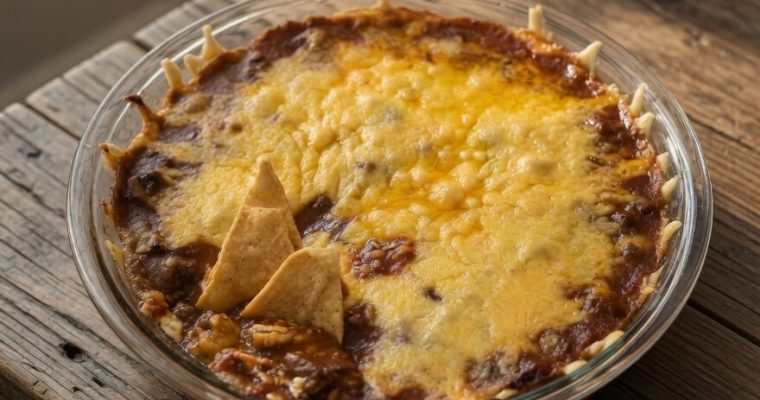 3-Ingredient Chili Cheese Dip