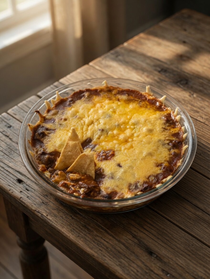 3-Ingredient Chili Cheese Dip