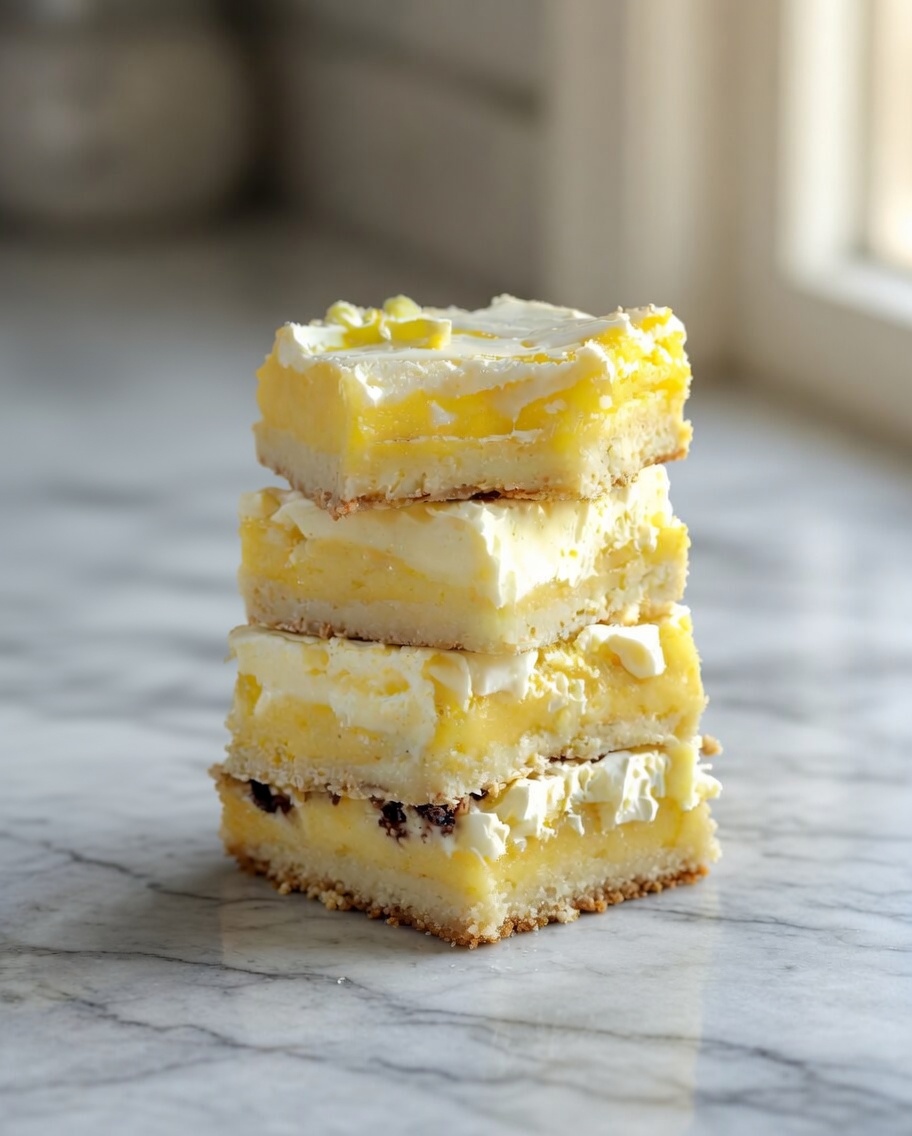 Lemon Cream Cheese Brownies