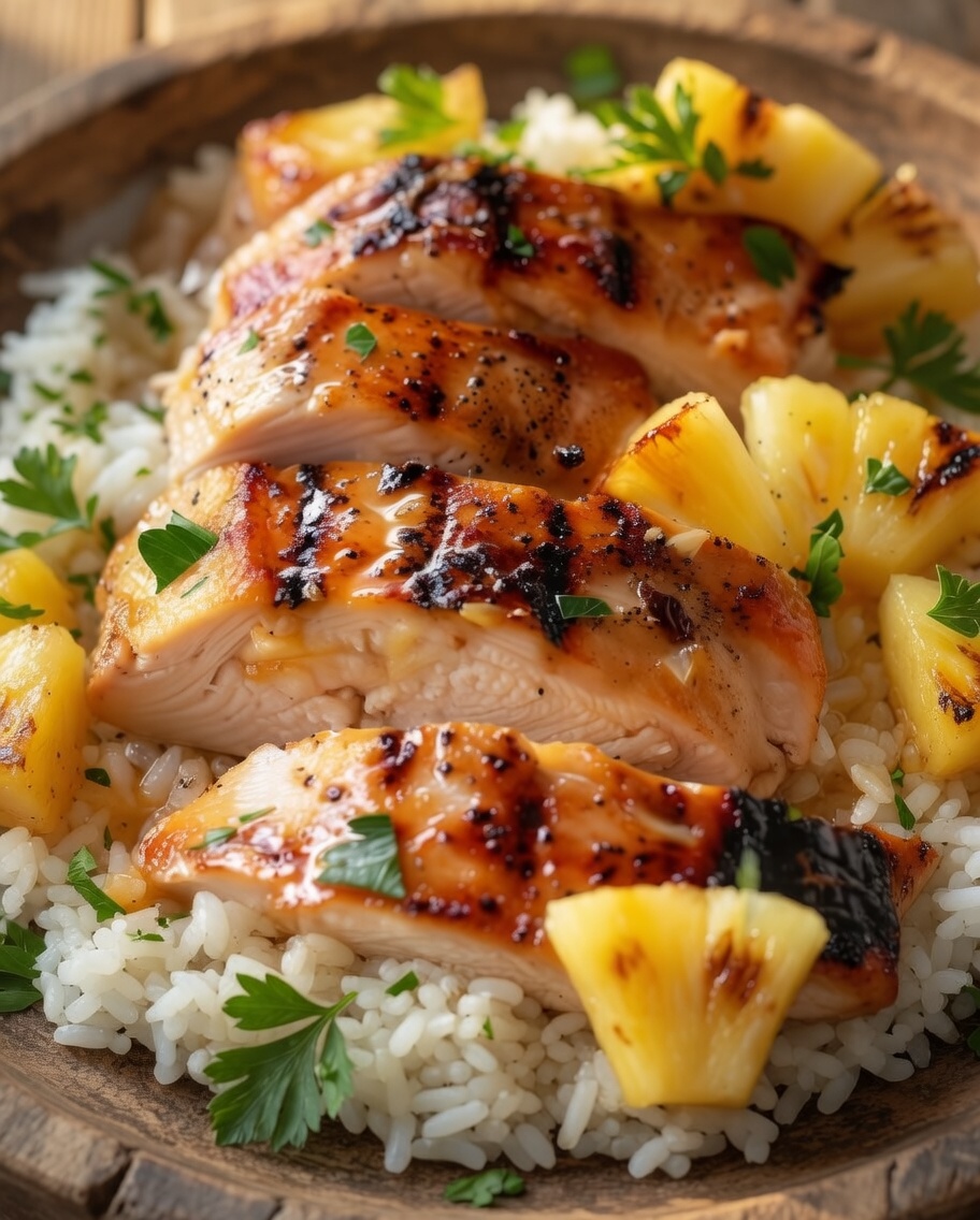 Pineapple Chicken and Rice