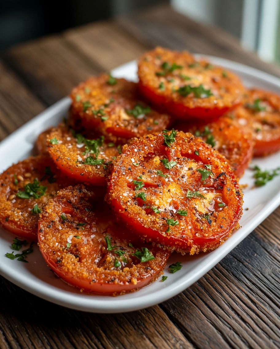 Fried Red Tomatoes