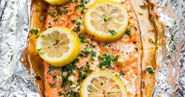 Baked Salmon In Foil