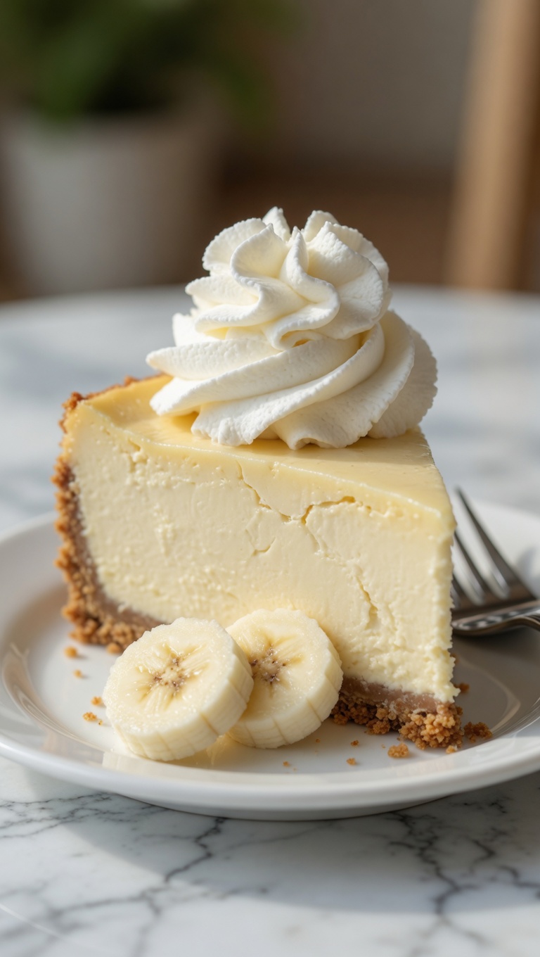 BANANA CREAM CHEESECAKE