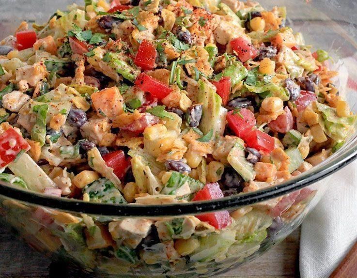 CLASSIC TEX-MEX CHOPPED CHICKEN SALAD