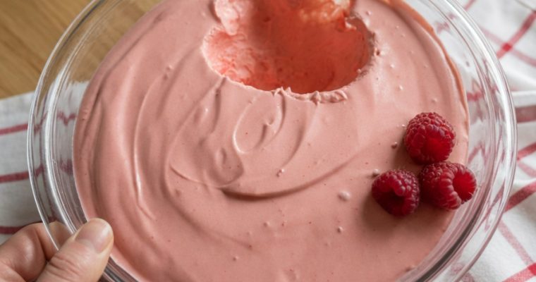 Raspberry Push Pop Pudding