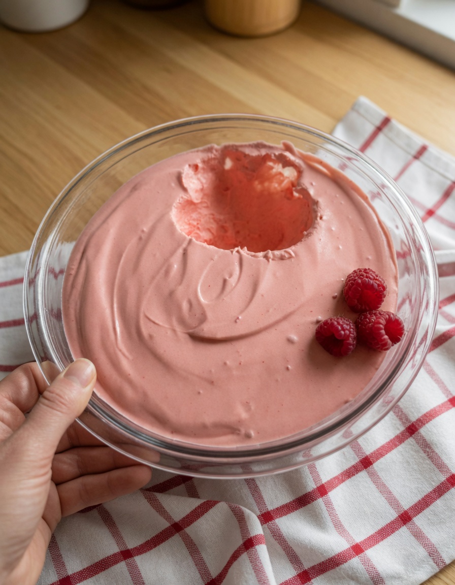 Raspberry Push Pop Pudding