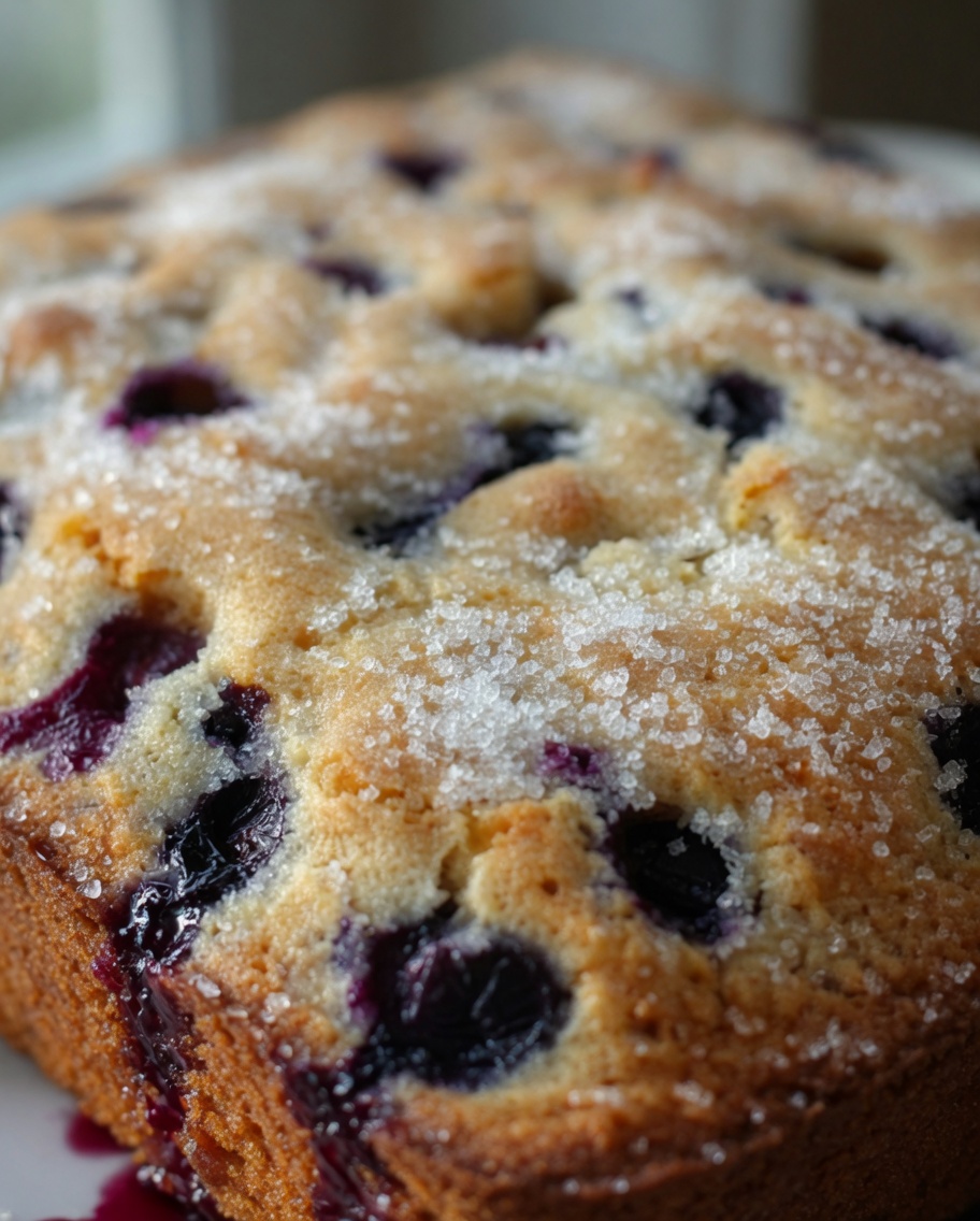 BLUEBERRY BUTTERMILK BREAKFAST CAKE