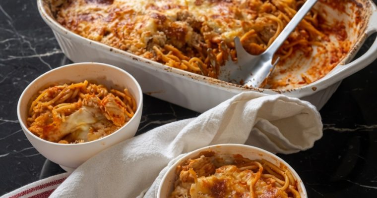 Dump & Bake Chicken Parmesan