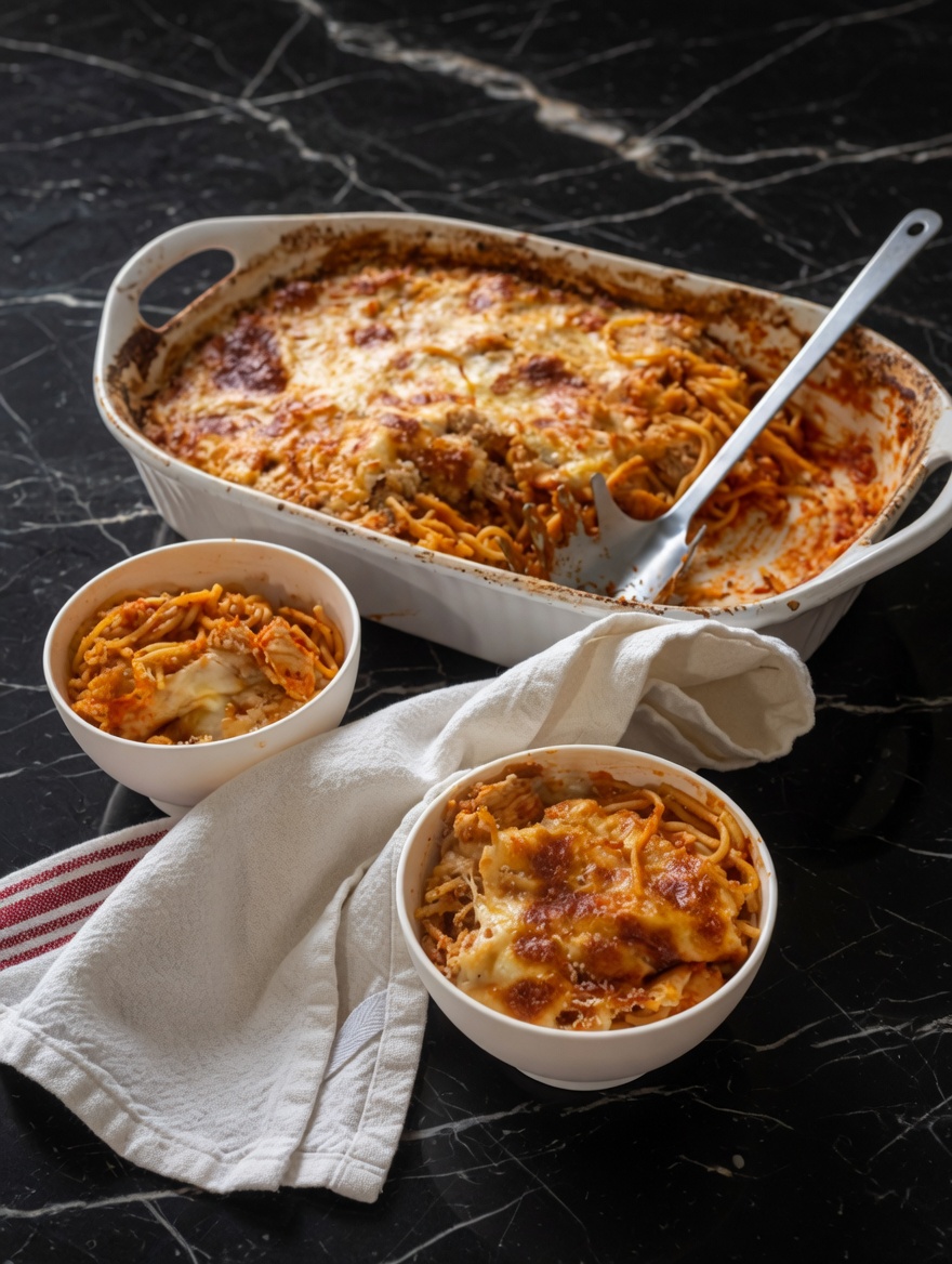 Dump & Bake Chicken Parmesan