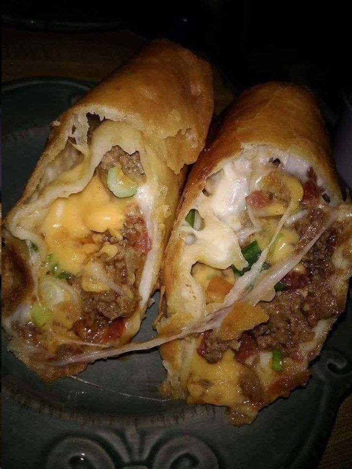 BEEF & CHEESE CHIMICHANGAS