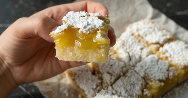 Key Lime Shortbread Bars