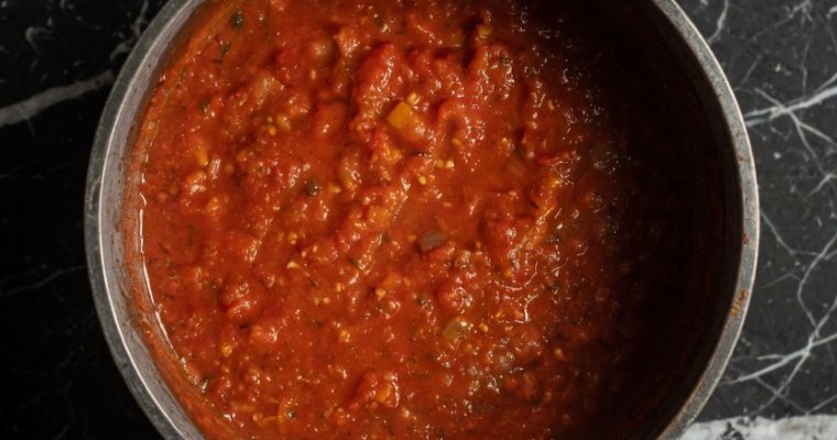 Homemade Italian Tomato Sauce