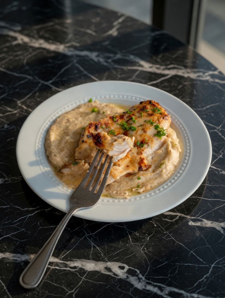 Melt In Your Mouth Caesar Chicken