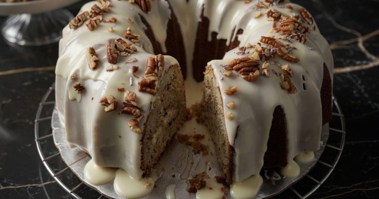 Butter Pecan Pound Cake
