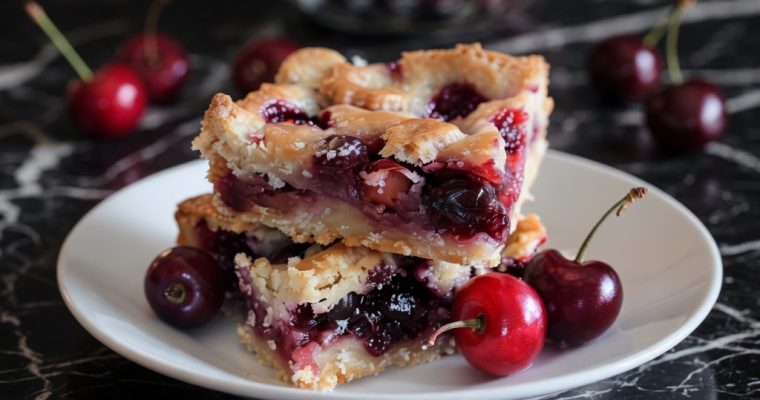 Christmas Cherry Bars