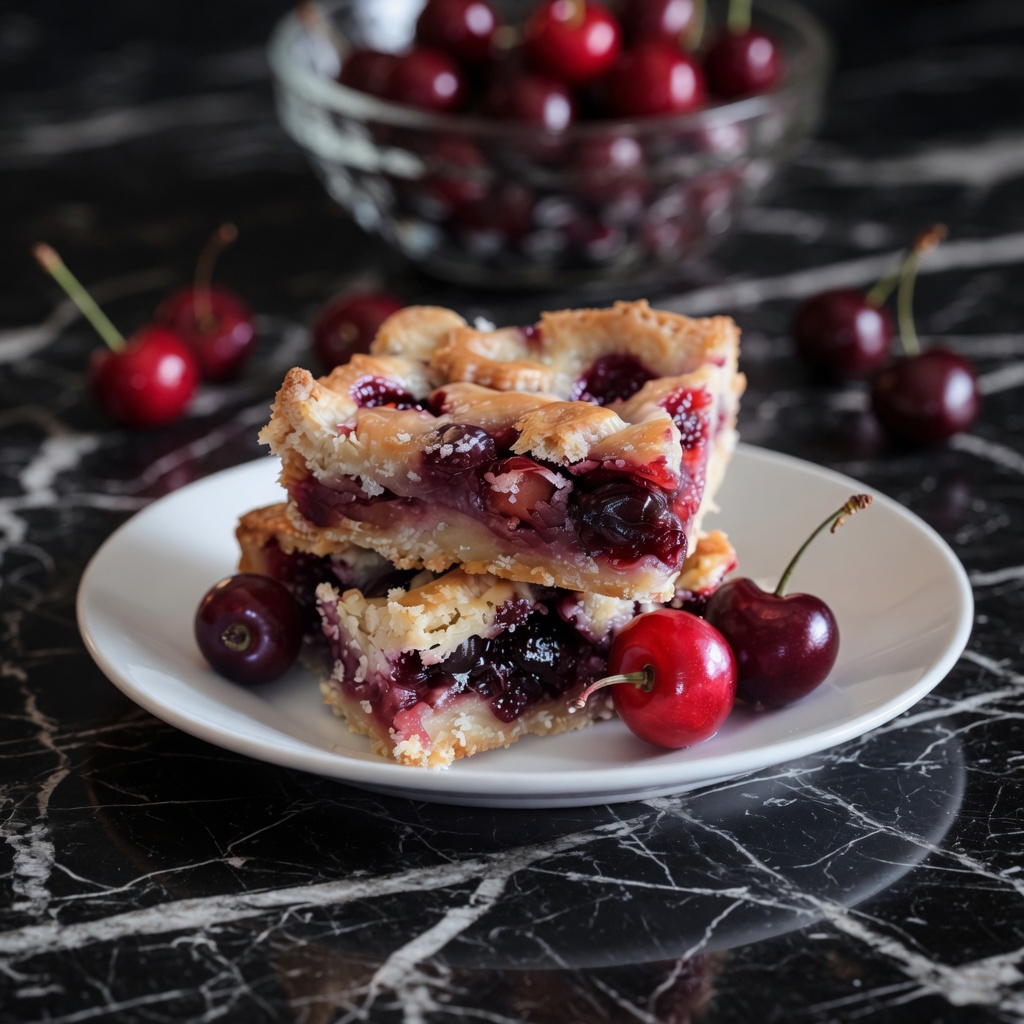 Christmas Cherry Bars