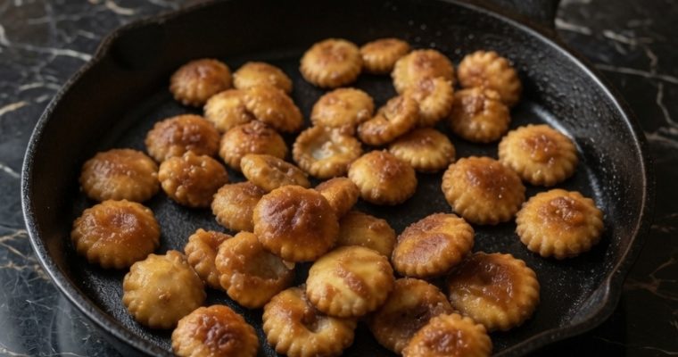 Salted Caramel Cracker Bites
