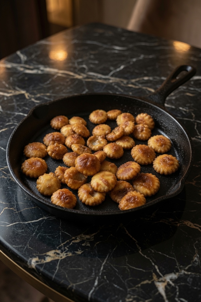 Salted Caramel Cracker Bites