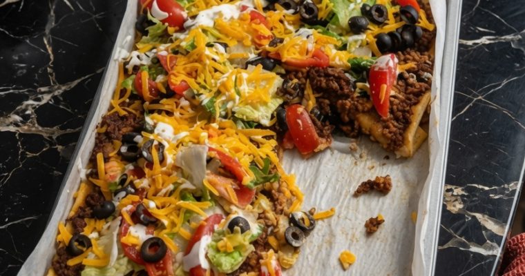 Sheet Pan Taco Bake