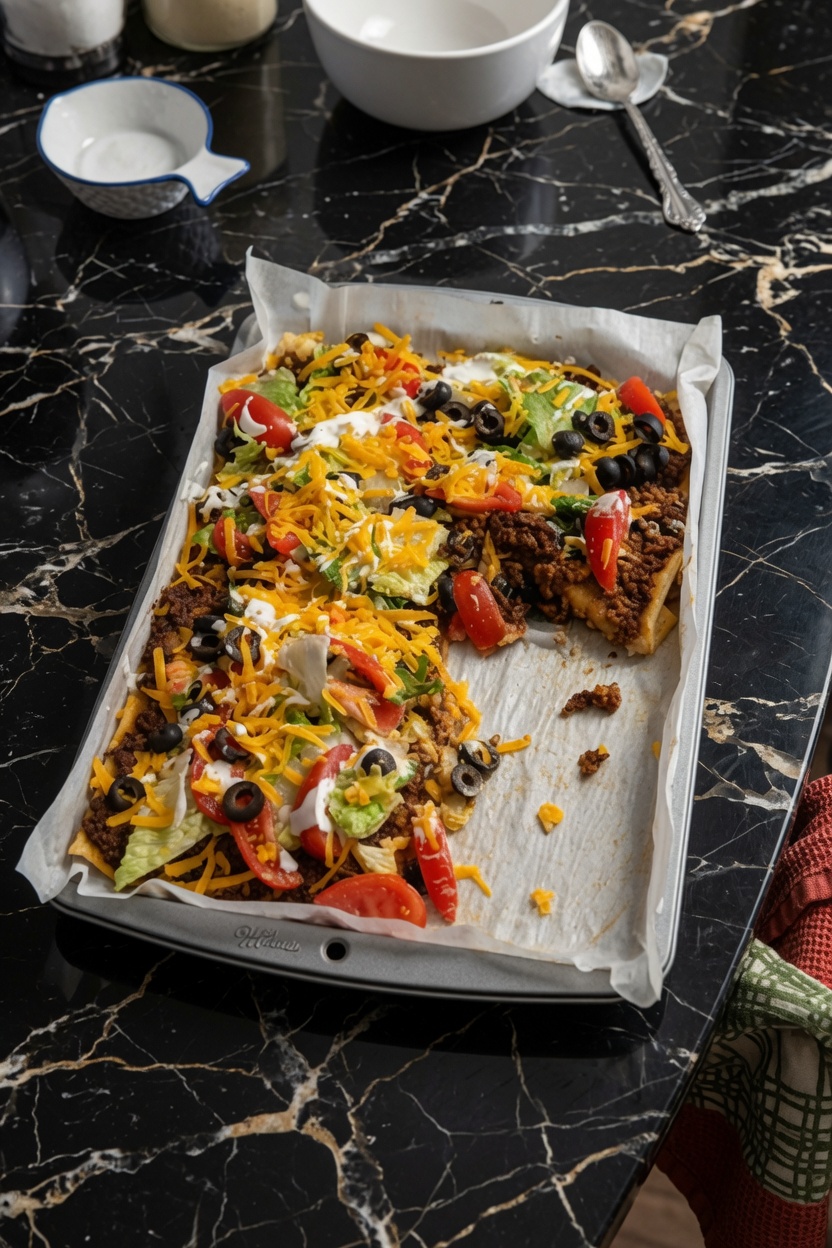 Sheet Pan Taco Bake