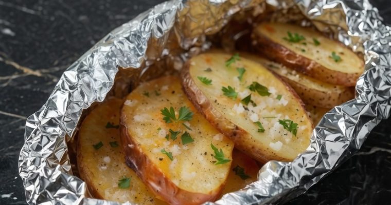 Grilled Parmesan Potatoes