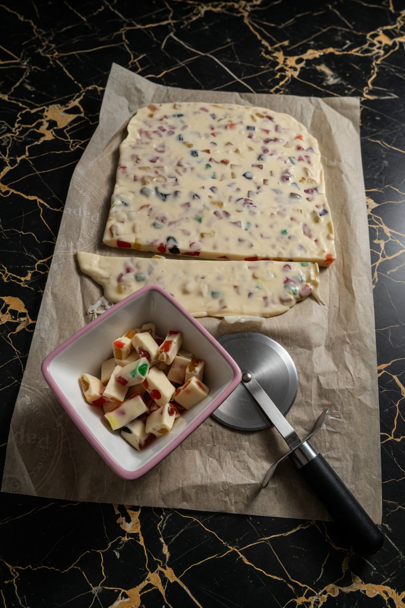 4 Ingredient Nougat Bars