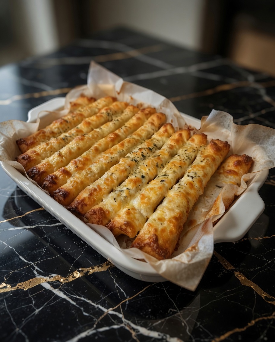 Cheesy Garlic Breadsticks